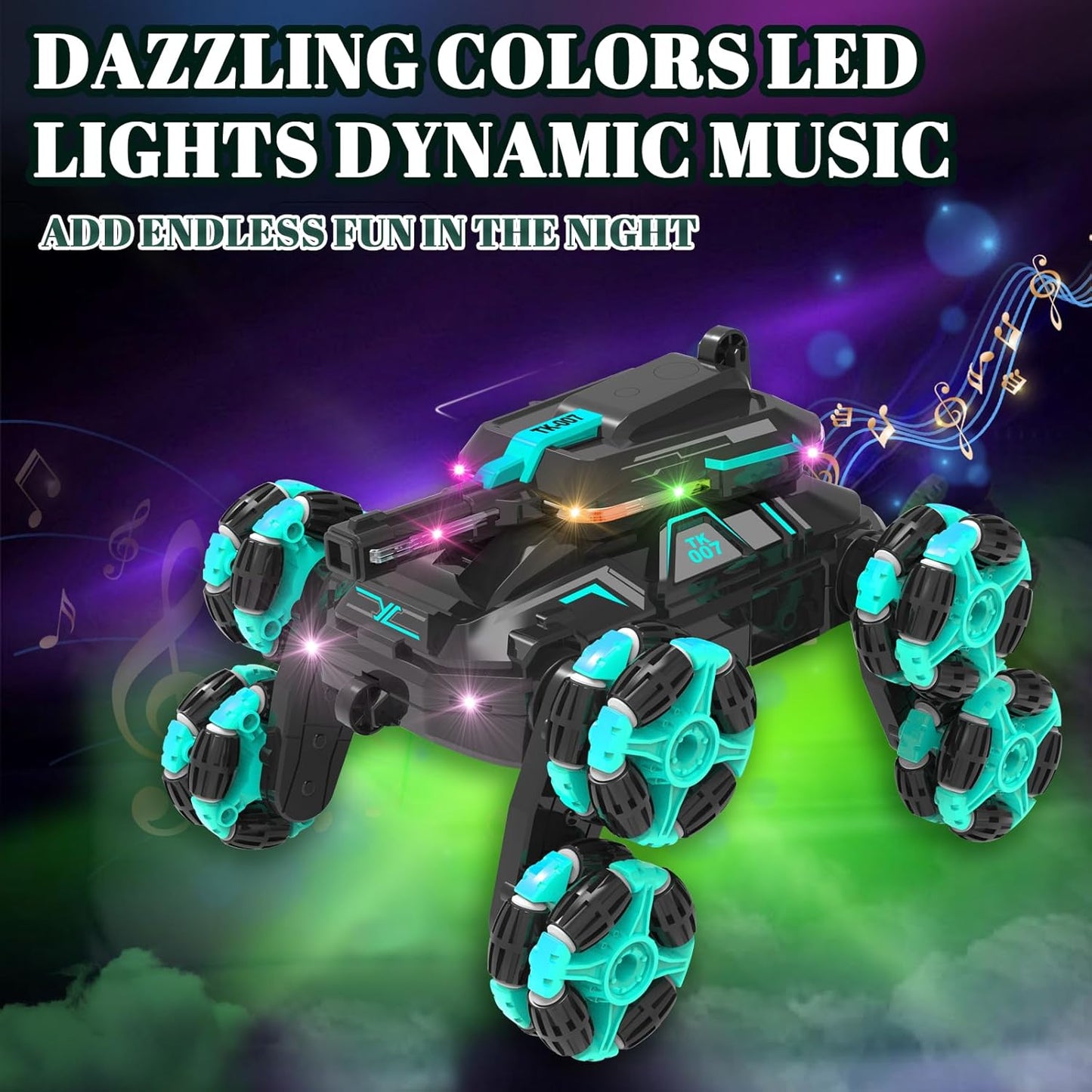 8WD Gesture Sensing RC Car, Toys Gifts for Kids 8 9 10 11 12 Year Old Boys Girls, 2.4Ghz Remote Control Cars for Christmas Birthday Presents