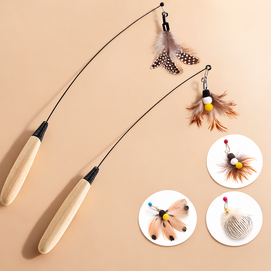 Cat Teaser Wand Toy