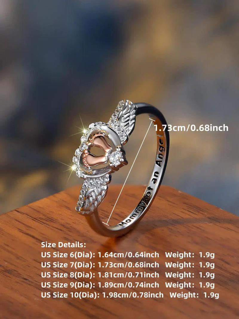 💥Last Day Promotion 80% OFF - 🔥Angel Wing Rings