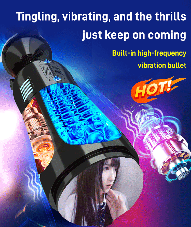 【Discreet Delivery】 Fully automatic, hands-free retractable relaxation cup